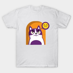 Angry Glass Cat T-Shirt